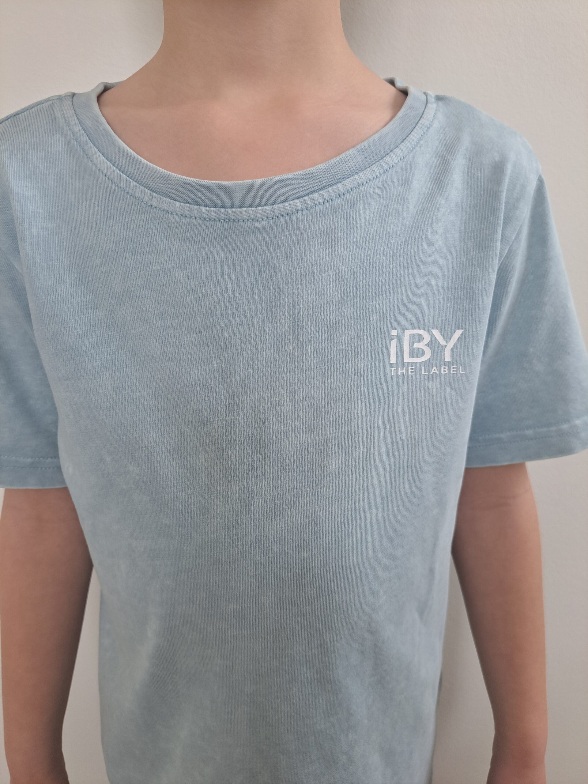 iBY washed blauw jongens t-shirt