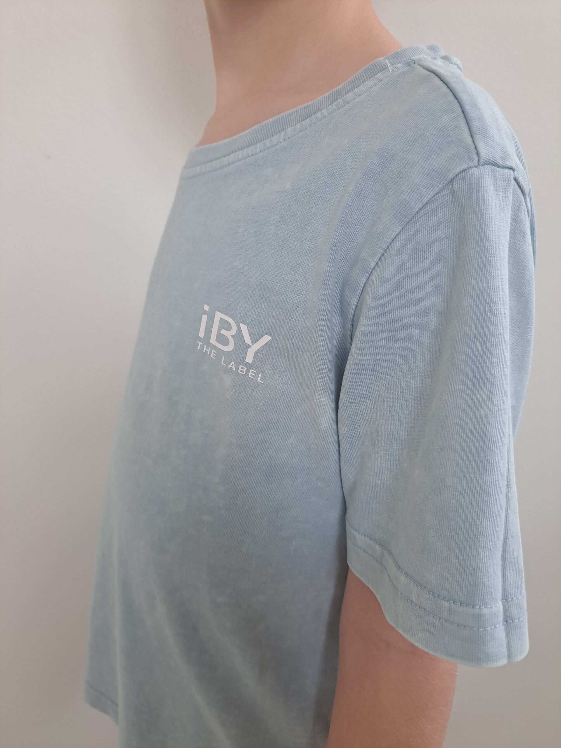 iBY washed blauw jongens t-shirt